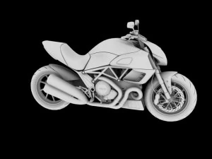ducati diavel 2011 3D Model