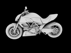 ducati diavel 2011 3D Model