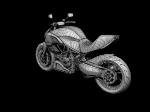 ducati diavel 2011 3D Model