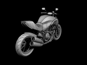 ducati diavel 2011 3D Model