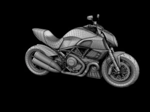 ducati diavel 2011 3D Model