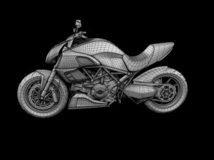 ducati diavel 2011 Modelo 3D