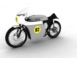 norton racer 1960 3D 模型