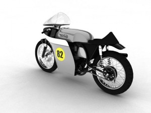 norton racer 1960 3D 模型