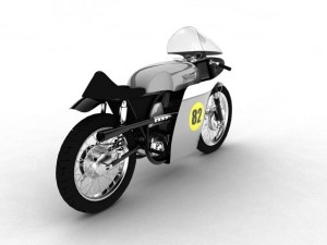 norton racer 1960 3D 模型