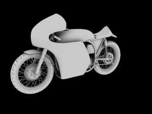 norton racer 1960 3D 模型
