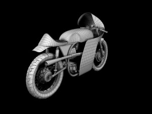 norton racer 1960 3D 模型