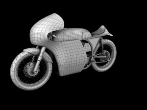 norton racer 1960 3D 模型
