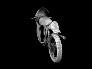 norton racer 1960 3D 模型