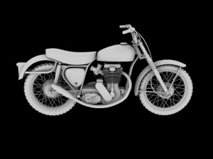 bsa b44 victor enduro 1966 3D Model