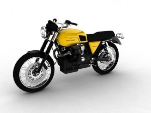 moto guzzi v7 scrambler 2012 Modèle 3D