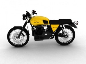 moto guzzi v7 scrambler 2012 Modèle 3D