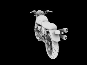 moto guzzi v7 scrambler 2012 Modèle 3D