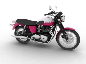 トライアンフ ボンネビル t100 2012 3Dモデル