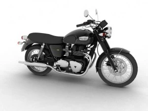 Триумф Бонневиль Т100 2012 г. 3D Модель