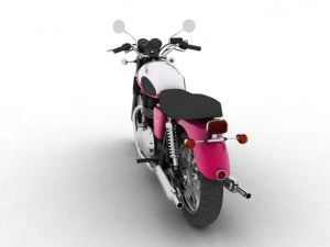 Триумф Бонневиль Т100 2012 г. 3D Модель