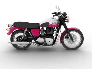triumph bonneville t100 2012 Modelo 3D