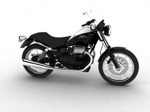 moto guzzi nevada anniversario 2011 Modelo 3D