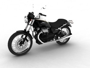 moto guzzi nevada anniversario 2011 3D Model