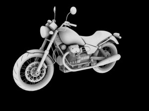 moto guzzi nevada anniversario 2011 3D Model