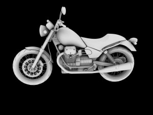moto guzzi nevada anniversario 2011 3D Model