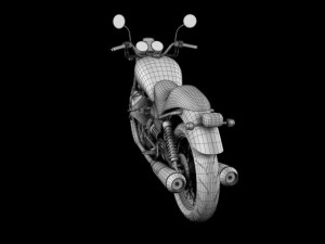 moto guzzi nevada anniversario 2011 3D Model