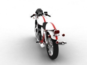triumph thruxton 2011 3D Model