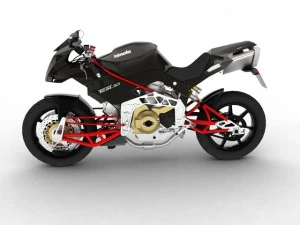 bimota tesi 3d 2012 3D Model