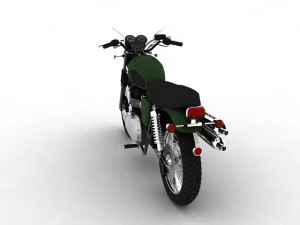 triumph scrambler 900 2012 3D Model