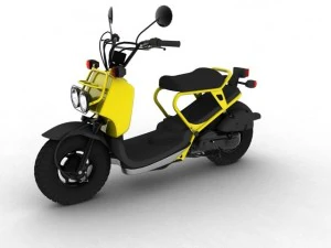 honda ruckus 2012 3D Model