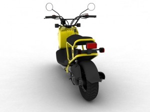 honda ruckus 2012 3D Модель