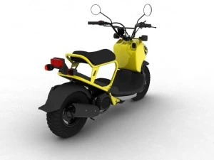 honda ruckus 2012 3D Model