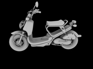 honda ruckus 2012 3D Модель