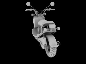 honda ruckus 2012 3D Модель