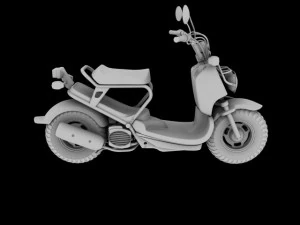 honda ruckus 2012 3D Model