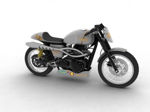 triumph thruxton cup 2012 3D Model
