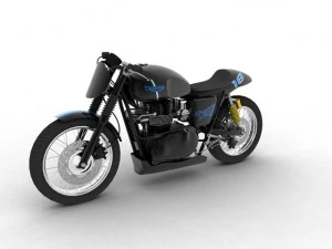 triumph thruxton cup 2012 3D Model