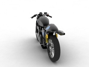 triumph thruxton cup 2012 3D Model