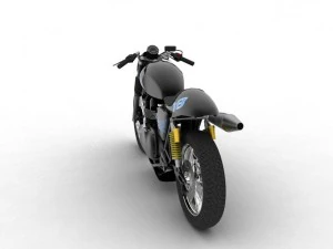 triumph thruxton cup 2012 3D Model
