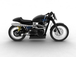 triumph thruxton cup 2012 3D Model