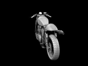 triumph thruxton cup 2012 3D Model