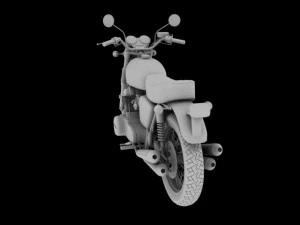 honda cb750 four k0 1969 3D Model