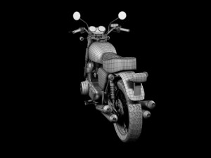 honda cb750 four k0 1969 3D Modell