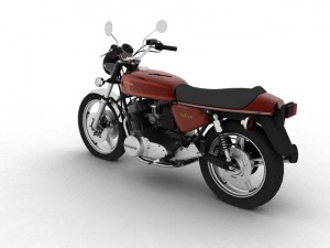 honda cb750 f2 1978 Modelo 3D