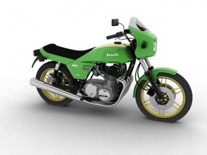 benelli 900 sei 1984 3D Model