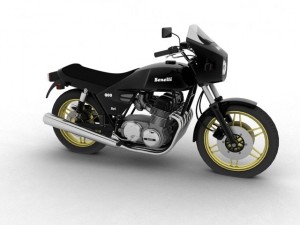 benelli 900 sei 1984 3D Model