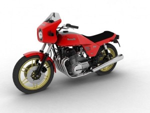 benelli 900 sei 1984 3D Model
