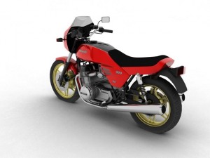 benelli 900 sei 1984 3D Model