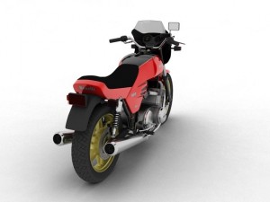 benelli 900 sei 1984 3D Model