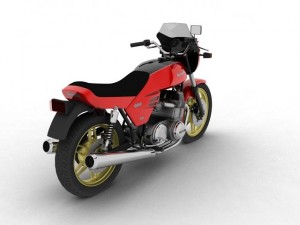 benelli 900 sei 1984 3D Model